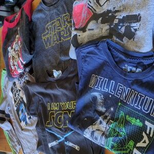 6 stars wars shirts 4T, 5T, 4-5, 5